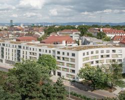 Fotograf: Daniel Vieser Architekturfotografie Christian Weiss Siedlung Luftaufnahme