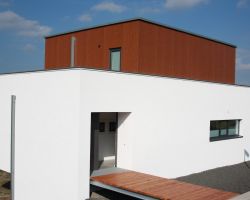 Fotograf: Seepe und Hund Architekten Haus am See Dach