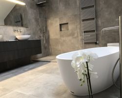 Fotograf: Seepe und Hund Architekten Sanierungen im Bestand Badewanne