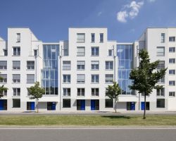 Fotograf: Felix Krumbholz Photography Rheinalle Häuserfront