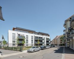 Objektname: Wohnbebauung Mundenheimer Kurve; Objekttyp: Mehrfamilienhaus; Standort: Mundenheimer Straße 51, D-67061 Ludwigshafen; Fertigstellung: Maerz 2018; Bauherr u. Eigentuemer: GAG Ludwigshafen AG, D-67061 Ludwigshafen,
www.gag-ludwigshafen.de; Architekt: Seepe und Hund Freie Architekten BDA, D-67069 Ludwigshafen, ww.seepeundhund.de; Fotograf: Daniel Vieser Architekturfotografie Wohnbebauung Mundenheimer Kurve in Ludwigshafen